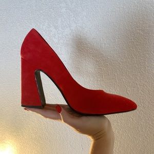 Gianni Bini Funky Red Heels